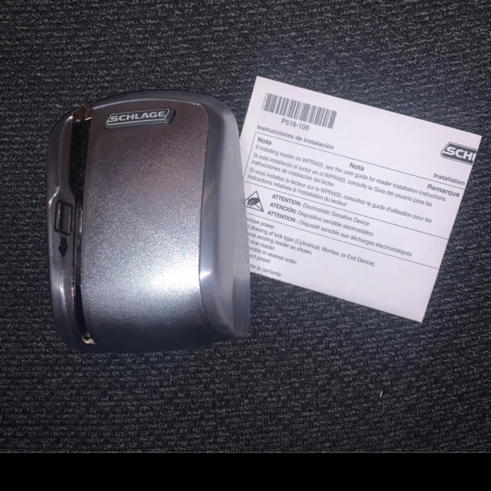 NWT Schlage MS- 626 Card Reader without keypad